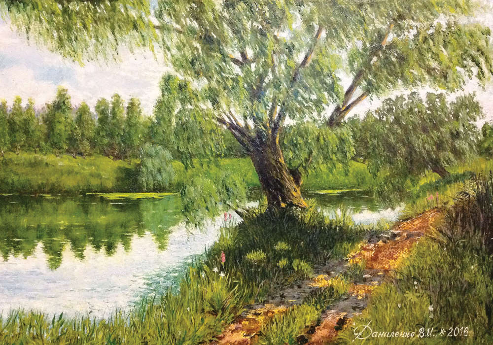 Willows over Pakhra